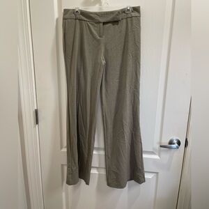 New York & Company Women's Brown Dress Pants Size 6 Workwear Straight Leg